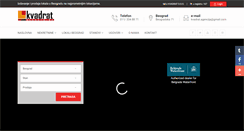 Desktop Screenshot of kvadratnekretnine.com